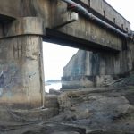 Graffiti on Fafa River pillar